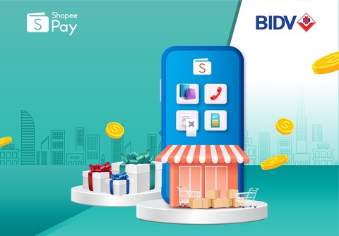 Ngập trong biển quà, mua sắm thả ga cùng BIDV và ShopeePay - Ảnh 1. Ngập trong biển quà, mua sắm thả ga cùng BIDV và ShopeePay - Ảnh 1.