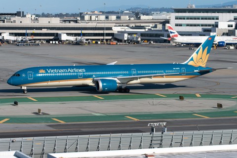 Vietnam Airlines được bay thẳng thương mại đến Mỹ - Ảnh 1. Vietnam Airlines được bay thẳng thương mại đến Mỹ - Ảnh 1.