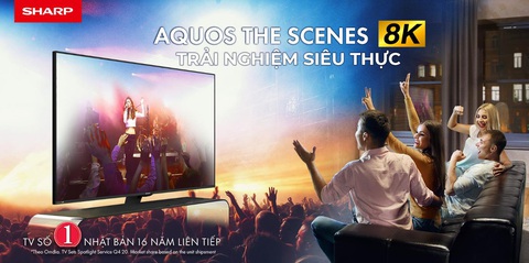 Sharp ra mắt TV 8K thế hệ thứ 2 với công nghệ màu sắc độc quyền mới - Ảnh 2. Sharp ra mắt TV 8K thế hệ thứ 2 với công nghệ màu sắc độc quyền mới - Ảnh 2.