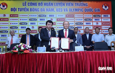 Ông Park thôi làm HLV trưởng U23 Việt Nam sau SEA Games 31 - Ảnh 1. Ông Park thôi làm HLV trưởng U23 Việt Nam sau SEA Games 31 - Ảnh 1.