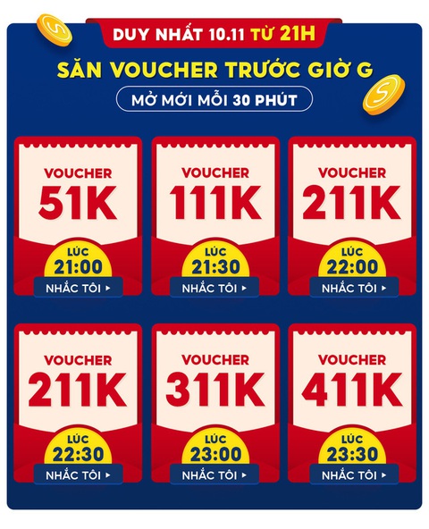 Ngày số đôi 11.11 cận kề, Shopee tiết lộ những bí mật siêu sale khủng nhất năm - Ảnh 2. Ngày số đôi 11.11 cận kề, Shopee tiết lộ những bí mật siêu sale khủng nhất năm - Ảnh 2.
