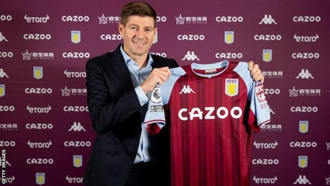 Steven Gerrard trở thành HLV của Aston Villa - Ảnh 1. Steven Gerrard trở thành HLV của Aston Villa - Ảnh 1.