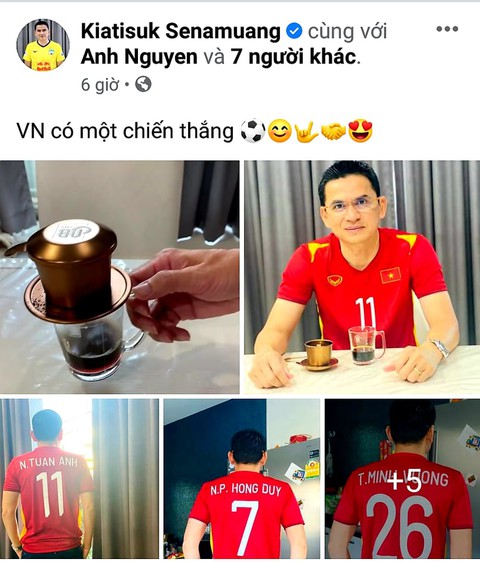 HLV Kiatisuk chúc đội tuyển Việt Nam có chiến thắng trước Nhật Bản - Ảnh 1. HLV Kiatisuk chúc đội tuyển Việt Nam có chiến thắng trước Nhật Bản - Ảnh 1.