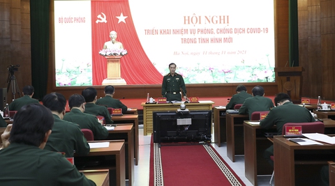Bộ Quốc phòng: 100% quân số tiêm đủ 2 mũi vắc xin trong năm 2021 - Ảnh 1. Bộ Quốc phòng: 100% quân số tiêm đủ 2 mũi vắc xin trong năm 2021 - Ảnh 1.