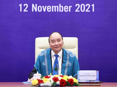 Phát biểu của Chủ tịch nước Nguyễn Xuân Phúc tại Hội nghị APEC - Ảnh 1. Phát biểu của Chủ tịch nước Nguyễn Xuân Phúc tại Hội nghị APEC - Ảnh 1.