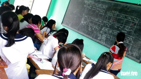 Tôi bỏ nghề vì liên quan mở lớp dạy thêm - Ảnh 1. Tôi bỏ nghề vì liên quan mở lớp dạy thêm - Ảnh 1.