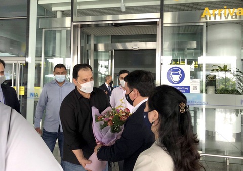 Chủ tịch Liên đoàn Bóng đá Saudi Arabia đi chuyên cơ đến Hà Nội tiếp sức đội nhà - Ảnh 1. Chủ tịch Liên đoàn Bóng đá Saudi Arabia đi chuyên cơ đến Hà Nội tiếp sức đội nhà - Ảnh 1.