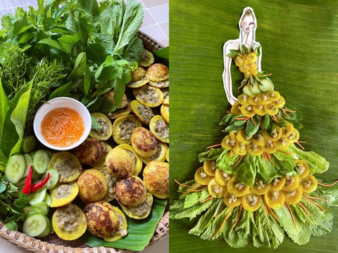 Bộ sưu tập thời trang làm từ bánh dân gian xác lập kỷ lục Việt Nam - Ảnh 14. Bộ sưu tập thời trang làm từ bánh dân gian xác lập kỷ lục Việt Nam - Ảnh 14.