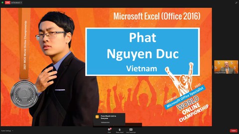 Việt Nam lập cú đúp huy chương vàng, huy chương bạc Vô địch Tin học văn phòng thế giới - Ảnh 2. Việt Nam lập cú đúp huy chương vàng, huy chương bạc Vô địch Tin học văn phòng thế giới - Ảnh 2.