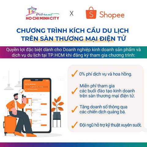 Doanh nghiệp du lịch TP.HCM hưởng lợi từ dự án Sàn giao dịch du lịch điện tử - Ảnh 1.