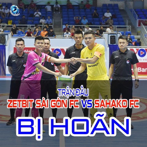Nghi một số cầu thủ nhiễm COVID-19, hoãn trận futsal Sahako - Zetbit Sài Gòn - Ảnh 1. Nghi một số cầu thủ nhiễm COVID-19, hoãn trận futsal Sahako - Zetbit Sài Gòn - Ảnh 1.
