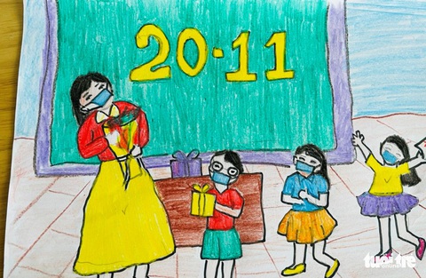 Ngày nhà giáo đặc biệt trong khu cách ly - Ảnh 7. Ngày nhà giáo đặc biệt trong khu cách ly - Ảnh 7.