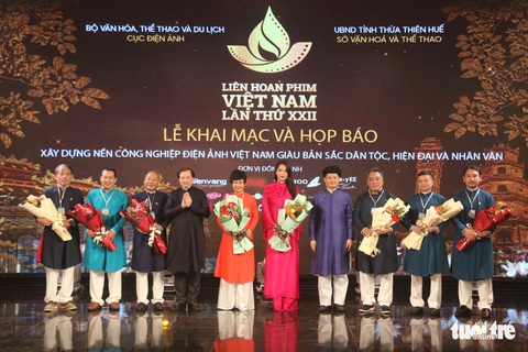 Khai mạc Liên hoan phim Việt Nam lần thứ 22 tại Huế - Ảnh 1. Khai mạc Liên hoan phim Việt Nam lần thứ 22 tại Huế - Ảnh 1.