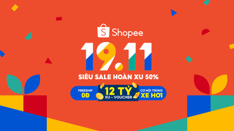 Shopee khởi động đại hội sinh nhật lần 6 với Siêu sale hoàn xu 50% - Ảnh 1. Shopee khởi động đại hội sinh nhật lần 6 với Siêu sale hoàn xu 50% - Ảnh 1.