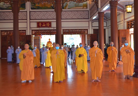 Khánh Hòa tổ chức lễ cầu siêu cho đồng bào tử vong vì dịch COVID-19 - Ảnh 3. Khánh Hòa tổ chức lễ cầu siêu cho đồng bào tử vong vì dịch COVID-19 - Ảnh 3.