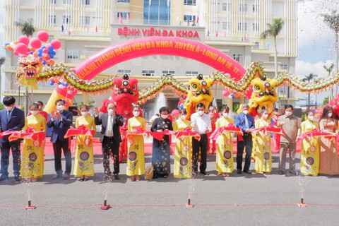 Khánh thành bệnh viện tư 1.000 giường, lớn nhất tỉnh Long An - Ảnh 1. Khánh thành bệnh viện tư 1.000 giường, lớn nhất tỉnh Long An - Ảnh 1.