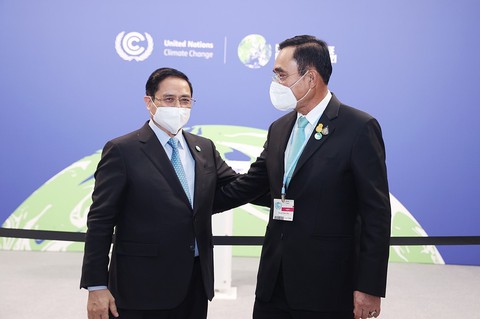 Thủ tướng gặp Tổng thống Biden và lãnh đạo Hàn Quốc, Thái Lan bên lề COP26 - Ảnh 3. Thủ tướng gặp Tổng thống Biden và lãnh đạo Hàn Quốc, Thái Lan bên lề COP26 - Ảnh 3.