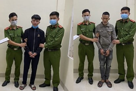 Bắt và khởi tố 2 thanh niên đánh dã man nam sinh trước cổng trường - Ảnh 1. Bắt và khởi tố 2 thanh niên đánh dã man nam sinh trước cổng trường - Ảnh 1.