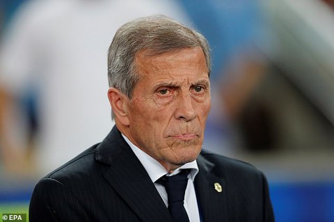 HLV Oscar Tabarez bị sa thải sau 15 năm dẫn dắt đội tuyển Uruguay - Ảnh 1. HLV Oscar Tabarez bị sa thải sau 15 năm dẫn dắt đội tuyển Uruguay - Ảnh 1.