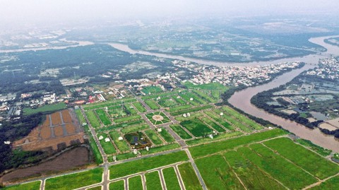 Nhà Bè sắp lên quận trước 2025, đất nền liền kề sôi động - Ảnh 3. Nhà Bè sắp lên quận trước 2025, đất nền liền kề sôi động - Ảnh 3.