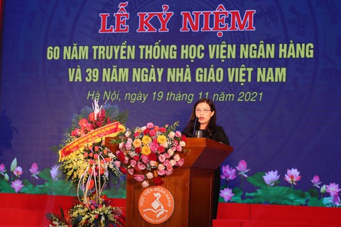 60 năm một chặng đường, Học viện Ngân hàng kế thừa truyền thống- vươn tới tương lai - Ảnh 1. 60 năm một chặng đường, Học viện Ngân hàng kế thừa truyền thống- vươn tới tương lai - Ảnh 1.