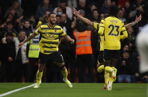 Maguire bị đuổi, Man Utd thua đậm trước Watford - Ảnh 2. Maguire bị đuổi, Man Utd thua đậm trước Watford - Ảnh 2.