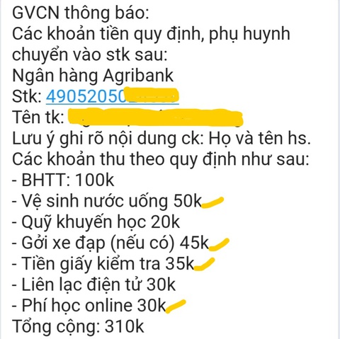Ninh Thuận: Học sinh học ở nhà vẫn bị thu tiền giấy kiểm tra, nước uống... - Ảnh 2. Ninh Thuận: Học sinh học ở nhà vẫn bị thu tiền giấy kiểm tra, nước uống... - Ảnh 2.