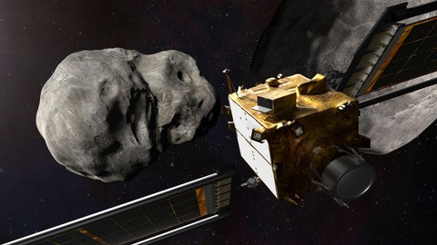Lần đầu tiên NASA phóng tàu vũ trụ DART cứu Trái đất - Ảnh 1. Lần đầu tiên NASA phóng tàu vũ trụ DART cứu Trái đất - Ảnh 1.