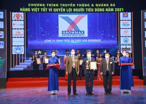 GrowMax được vinh danh ‘Top 10 thương hiệu vàng Việt Nam năm 2021’ - Ảnh 1. GrowMax được vinh danh ‘Top 10 thương hiệu vàng Việt Nam năm 2021’ - Ảnh 1.