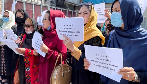 Taliban không cho phát phim có nữ diễn viên - Ảnh 1. Taliban không cho phát phim có nữ diễn viên - Ảnh 1.