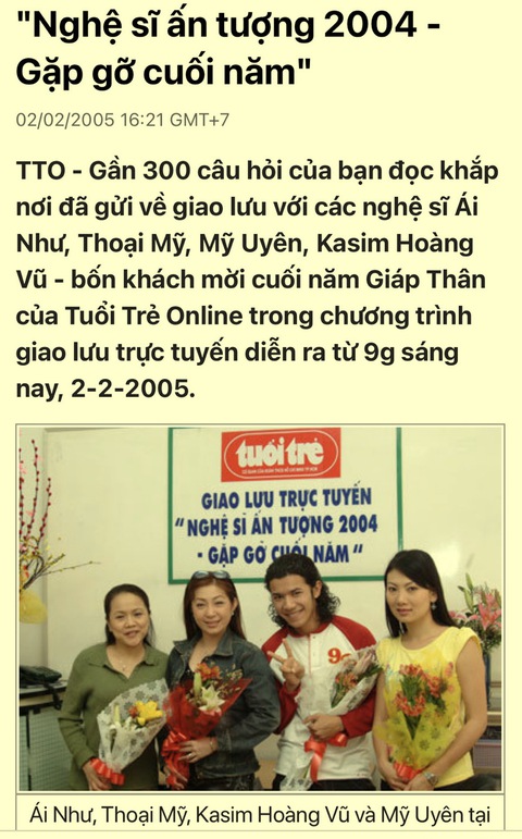 Nghệ sĩ Ái Như: Đến với Tuổi Trẻ Online từ ngày đầu, có lúc bị báo chê vẫn không giận - Ảnh 2. Nghệ sĩ Ái Như: Đến với Tuổi Trẻ Online từ ngày đầu, có lúc bị báo chê vẫn không giận - Ảnh 2.