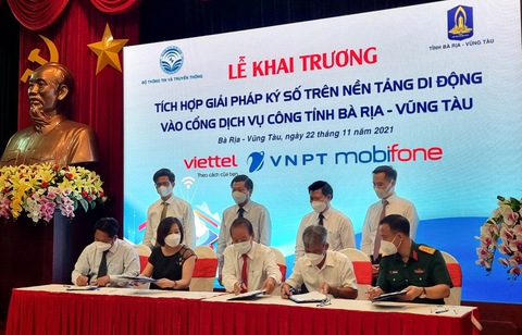 Bà Rịa - Vũng Tàu: Tích hợp chữ ký số trên nền tảng di động vào dịch vụ công - Ảnh 1. Bà Rịa - Vũng Tàu: Tích hợp chữ ký số trên nền tảng di động vào dịch vụ công - Ảnh 1.