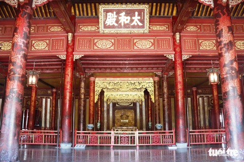 Điện Thái Hòa - ngôi điện quan trọng bậc nhất Hoàng cung Huế - trước lúc được trùng tu - Ảnh 1. Điện Thái Hòa - ngôi điện quan trọng bậc nhất Hoàng cung Huế - trước lúc được trùng tu - Ảnh 1.