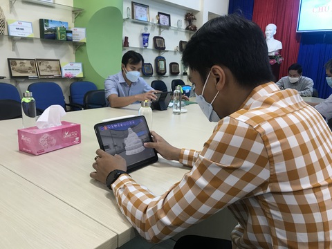 Lễ hội đua bò Bảy Núi An Giang được đưa vào triển lãm thực tế ảo - Ảnh 2. Lễ hội đua bò Bảy Núi An Giang được đưa vào triển lãm thực tế ảo - Ảnh 2.