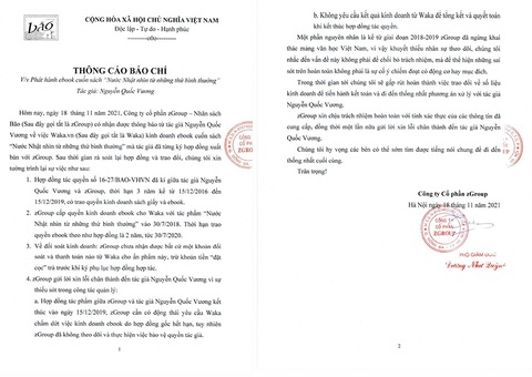 Waka và zGroup bị tố vi phạm bản quyền sách - Ảnh 3. Waka và zGroup bị tố vi phạm bản quyền sách - Ảnh 3.