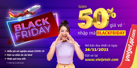 Bùng nổ ngày hội mua sắm cuối năm với cơn mưa vé 0 đồng từ Vietjet - Ảnh 1. Bùng nổ ngày hội mua sắm cuối năm với cơn mưa vé 0 đồng từ Vietjet - Ảnh 1.