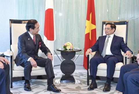 Thủ tướng Phạm Minh Chính gặp Bộ trưởng Quốc phòng Nhật Bản - Ảnh 2. Thủ tướng Phạm Minh Chính gặp Bộ trưởng Quốc phòng Nhật Bản - Ảnh 2.