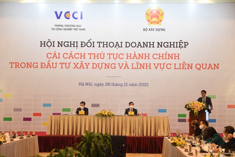 Doanh nghiệp mất gần 24 ngày để làm thủ tục cấp phép xây dựng - Ảnh 1. Doanh nghiệp mất gần 24 ngày để làm thủ tục cấp phép xây dựng - Ảnh 1.