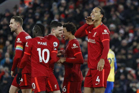 Đè bẹp Southampton, Liverpool gia tăng sức ép lên Chelsea - Ảnh 3. Đè bẹp Southampton, Liverpool gia tăng sức ép lên Chelsea - Ảnh 3.