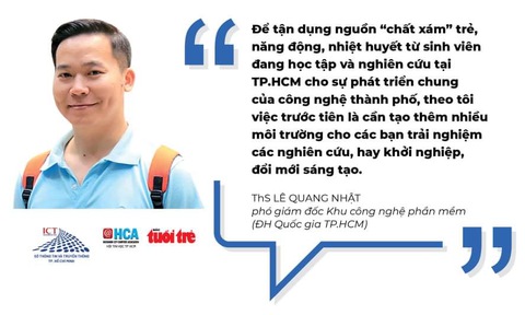 Nhiều hiến kế giải pháp công nghệ phát triển TP.HCM - Ảnh 4. Nhiều hiến kế giải pháp công nghệ phát triển TP.HCM - Ảnh 4.