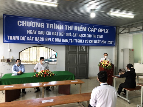 TP.HCM: Thí điểm cấp giấy phép lái xe ngay sau khi có kết quả sát hạch - Ảnh 1. TP.HCM: Thí điểm cấp giấy phép lái xe ngay sau khi có kết quả sát hạch - Ảnh 1.