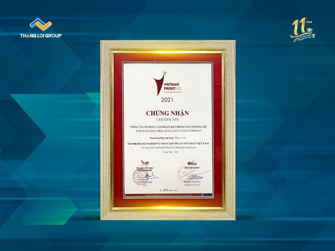 Tập đoàn BĐS Thắng Lợi vinh danh tại PROFIT500 năm 2021 - Ảnh 2. Tập đoàn BĐS Thắng Lợi vinh danh tại PROFIT500 năm 2021 - Ảnh 2.