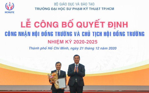Chủ tịch hội đồng trường ĐH Sư phạm kỹ thuật TP.HCM thôi chức vụ - Ảnh 1. Chủ tịch hội đồng trường ĐH Sư phạm kỹ thuật TP.HCM thôi chức vụ - Ảnh 1.