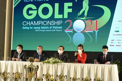 Hoa hậu chơi golf gây Quỹ hỗ trợ tài năng trẻ Việt Nam 2021 - Ảnh 1. Hoa hậu chơi golf gây Quỹ hỗ trợ tài năng trẻ Việt Nam 2021 - Ảnh 1.