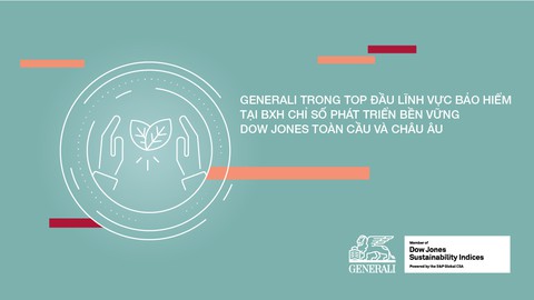 Generali là tập đoàn bảo hiểm bền vững hàng đầu theo BXH Dow Jones - Ảnh 1. Generali là tập đoàn bảo hiểm bền vững hàng đầu theo BXH Dow Jones - Ảnh 1.