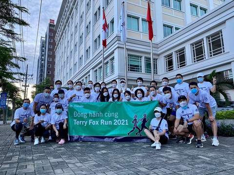 Manulife Việt Nam tiếp tục đồng hành cùng sự kiện Terry Fox Run 2021 - Ảnh 1. Manulife Việt Nam tiếp tục đồng hành cùng sự kiện Terry Fox Run 2021 - Ảnh 1.