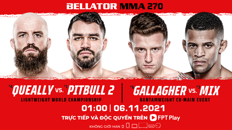 Bellator MMA 270: Chiến trường giành ngai của anh cả nhà Pitbull - Ảnh 1. Bellator MMA 270: Chiến trường giành ngai của anh cả nhà Pitbull - Ảnh 1.