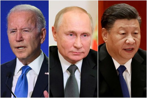 Trung Quốc và Nga đáp trả chỉ trích của Tổng thống Biden - Ảnh 1. Trung Quốc và Nga đáp trả chỉ trích của Tổng thống Biden - Ảnh 1.