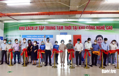 Khu công nghệ cao TP.HCM mở khu cách ly F0 nội bộ - Ảnh 2. Khu công nghệ cao TP.HCM mở khu cách ly F0 nội bộ - Ảnh 2.