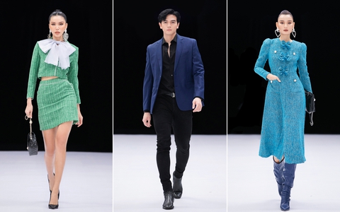Show thời trang trực tuyến đầu tiên của Đỗ Mạnh Cường - Ảnh 5. Show thời trang trực tuyến đầu tiên của Đỗ Mạnh Cường - Ảnh 5.